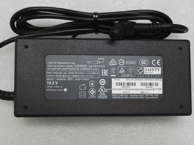 Laptop-oplader Sony ACDP-100D01
