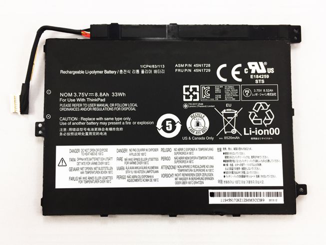 Lenovo 45N1727 accu