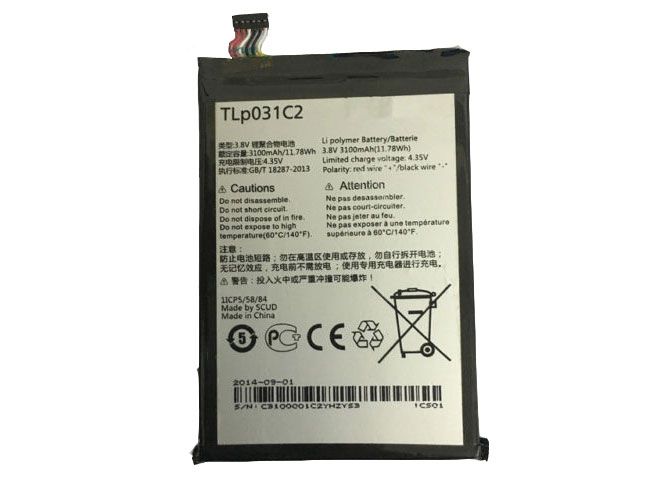 Alcatel TLp031C2 accu