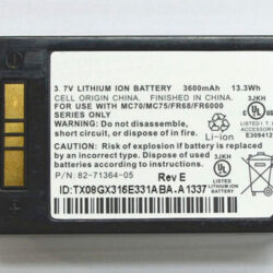 MOTOROLA 82-71364-03 batterij voor Symbol MOTOROLA MC70 MC75 FR68 MC7090 MC7004
