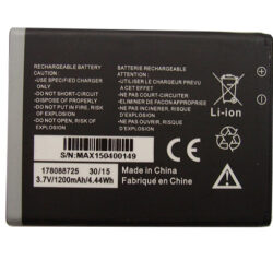 accu (1200MAh/4.44Wh) geschikt voor MobiWire 178088725