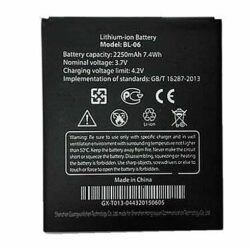 accu (2250mAh) geschikt voor THL BL-06