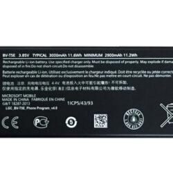 accu (3000mAh/11.6wh) geschikt voor Microsoft BV-T5E
