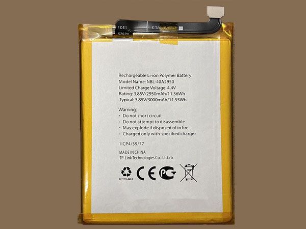 3000mAh-NBL-40A2950-NEFFOS