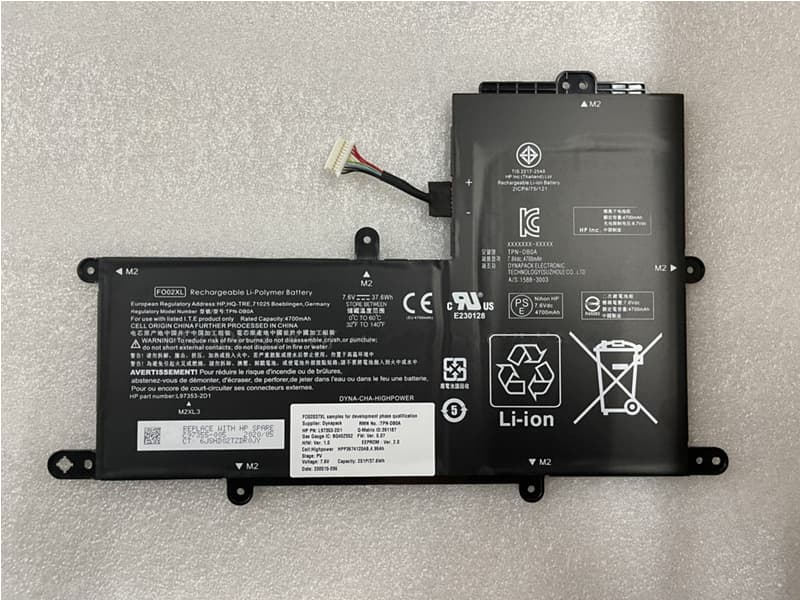 HP FO02XL accu