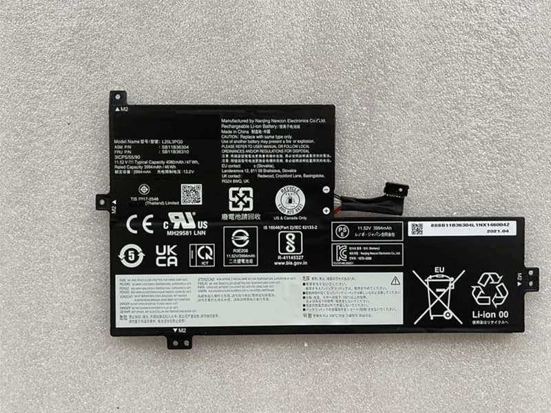 LENOVO L20D3PG0 accu