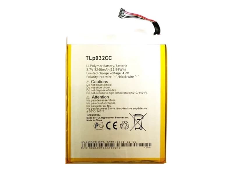 TCL TLp032CC accu